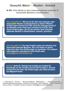MMS - Flyer zur Studie